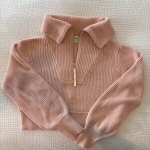 Pink Varley Half Zip